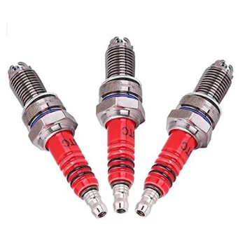 3 Pcs 3-Electrode Spark Plug D8TC for 125Cc 150Cc 200Cc 250Cc Motorcycle Scooter ATV Quads
3 Pcs 3-Electrode Spark Plug D8TC for 125Cc 150Cc 200Cc 250Cc Motorcycle Scooter ATV Quads