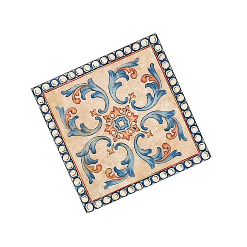 Traditional Backsplash Tile Stickers 10 PC Set Bathroom Kitchen Tile Decals Traditional Backsplash Tile Stickers 10 PC Set Bathroom Kitchen Tile Decals