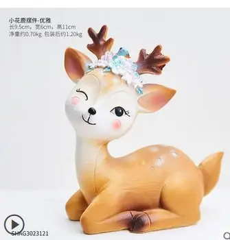 Sika Deer Small Ornaments ins Creative Lovely Home Point Office Desktop Resin Simulated Animal furnishings Crafts Sculpture Bun
Sika Deer Small Ornaments ins Creative Lovely Home Point Office Desktop Resin Simulated Animal furnishings Crafts Sculpture Bun