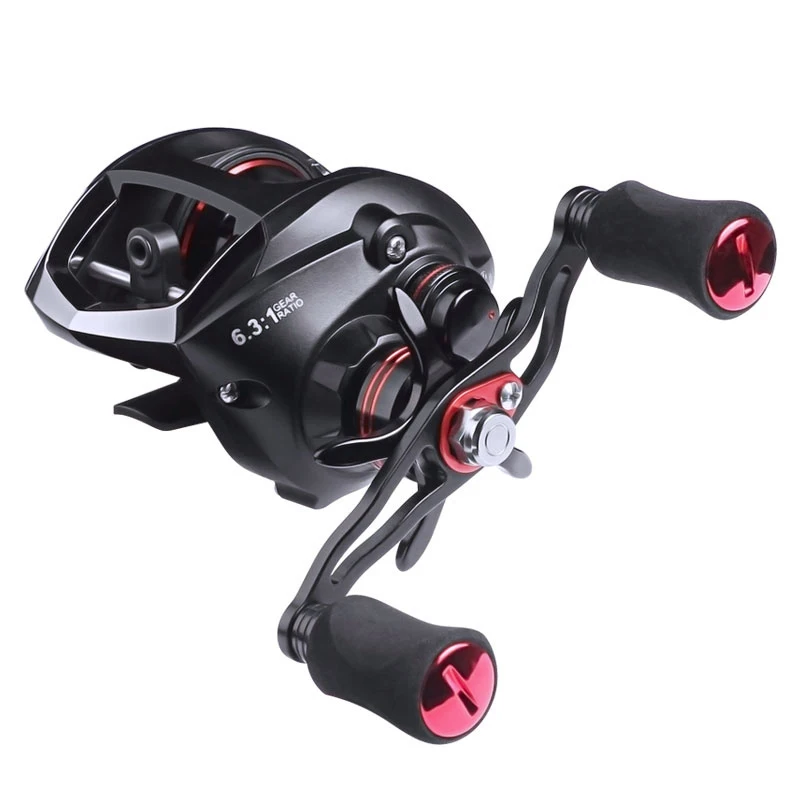New Baitcasting Reel 6.3:1 Update 8kg Max Drag Fishing Reel Left Right Hand Carp High Speed reel Fishing
New Baitcasting Reel 6.3:1 Update 8kg Max Drag Fishing Reel Left Right Hand Carp High Speed reel Fishing