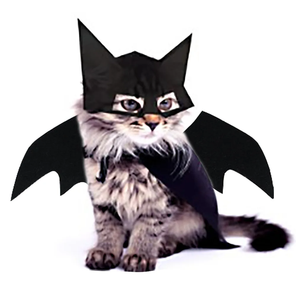 

Pet transformation costume cat clothes Halloween dog costume pet mask bat wings pet corset cat decoration