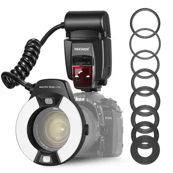 Neewer Macro TTL Ring Flash Light with AF Assist Lamp for Nikon D7000/D5000/D5100/D3200/D3100/D3000/D3 series/D800,D700/D2/D200
Neewer Macro TTL Ring Flash Light with AF Assist Lamp for Nikon D7000/D5000/D5100/D3200/D3100/D3000/D3 series/D800,D700/D2/D200