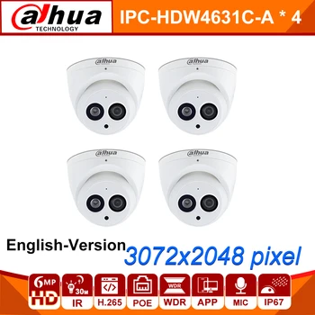 DH IPC-HDW4631C-A Wholesale 6MP IP Camera POE Mini Dome Cam Built-in MIC CCTV Camera Upgrade From IPC-HDW4431C-A Metal 4pcs/lot
DH IPC-HDW4631C-A Wholesale 6MP IP Camera POE Mini Dome Cam Built-in MIC CCTV Camera Upgrade From IPC-HDW4431C-A Metal 4pcs/lot