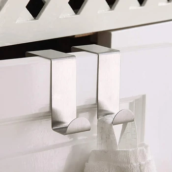 IALJ Top Set of 4 over the Door Reversible Z Hooks, over the Door Hanger Stainless Steel Organizer for Coat, Towel, Bag, Robe Ki
IALJ Top Set of 4 over the Door Reversible Z Hooks, over the Door Hanger Stainless Steel Organizer for Coat, Towel, Bag, Robe Ki