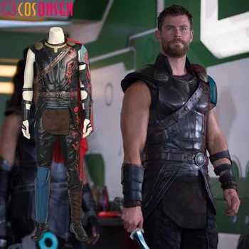 Thor Ragnarok Cosplay Costume Thor Odinson Cosplay Adult Deluxe Leather Outfit Custom Made COSPLAYONSEN 
Thor Ragnarok Cosplay Costume Thor Odinson Cosplay Adult Deluxe Leather Outfit Custom Made COSPLAYONSEN