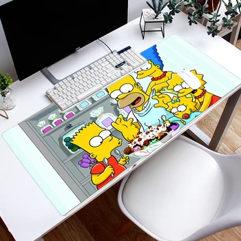 80*30cm Gaming Mouse Pad Large XL Computer Mousepad Simpson Gamer Natural Rubber Desk Mat for Keyboard Anti-Slip Speed Version 
80*30cm Gaming Mouse Pad Large XL Computer Mousepad Simpson Gamer Natural Rubber Desk Mat for Keyboard Anti-Slip Speed Version