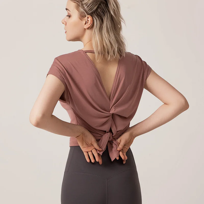 Women Sweatshirt Yoga Shirts Quickly Dry Short Sleeve Back Cross Yoga Top Running Jogger Casual Fitness Workout Shirt Activewear
Women Sweatshirt Yoga Shirts Quickly Dry Short Sleeve Back Cross Yoga Top Running Jogger Casual Fitness Workout Shirt Activewear