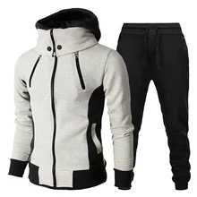 Men's Tracksuit Stand-up Collar Double Zipper Jacket+sweatpant Sets Casual Sports Jogging Suit Outdoor Streetwear Male Clothing
Men's Tracksuit Stand-up Collar Double Zipper Jacket+sweatpant Sets Casual Sports Jogging Suit Outdoor Streetwear Male Clothing