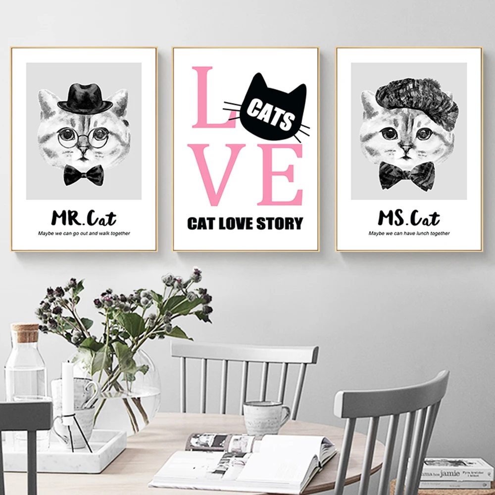 Colorful Cat Detective Wall Art Canvas Painting Nordic Posters And Prints Wall Pictures For Living Room Kids Room Decor
Colorful Cat Detective Wall Art Canvas Painting Nordic Posters And Prints Wall Pictures For Living Room Kids Room Decor