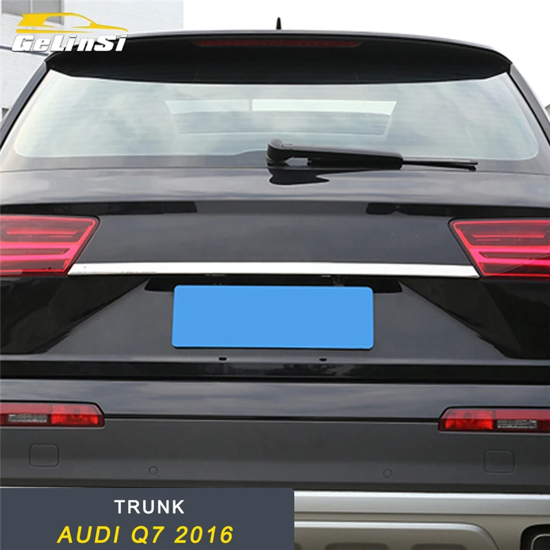 GELINSI for Audi Q7 4M 2016 2017 2018 Car Trunk Protector Cover Trim Frame Sticker Decoration Chrome Exterior Accessories
GELINSI for Audi Q7 4M 2016 2017 2018 Car Trunk Protector Cover Trim Frame Sticker Decoration Chrome Exterior Accessories
