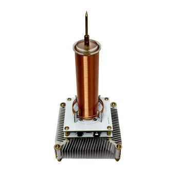 Music Tesla Coil Arc Plasma Loudspeaker Wireless Transmission Experiment Desktop Toy Model US Plug
Music Tesla Coil Arc Plasma Loudspeaker Wireless Transmission Experiment Desktop Toy Model US Plug