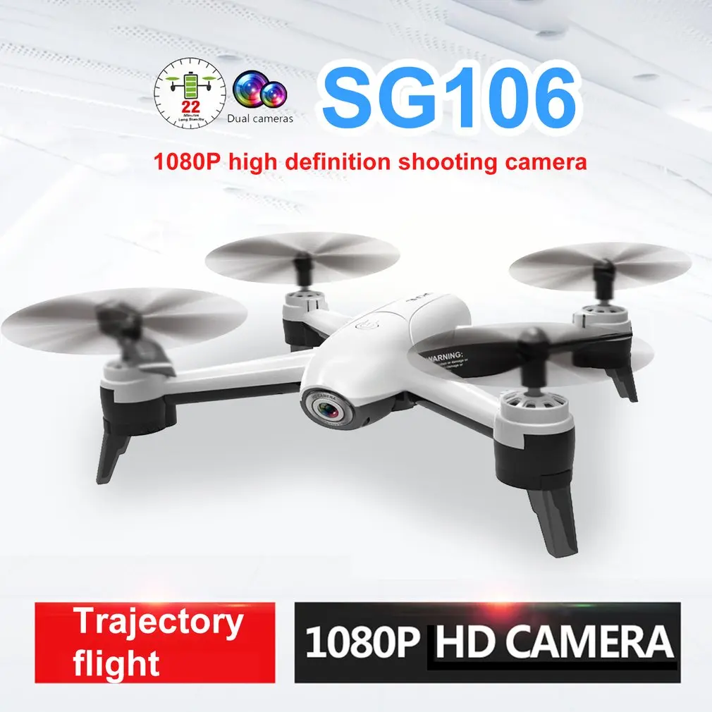 SG106 RC Drone 4K 1080P 720P Dual Camera FPV WiFi Optical Flow Real Time Aerial Video RC Quadcopter Aircraft Dron Camera
SG106 RC Drone 4K 1080P 720P Dual Camera FPV WiFi Optical Flow Real Time Aerial Video RC Quadcopter Aircraft Dron Camera