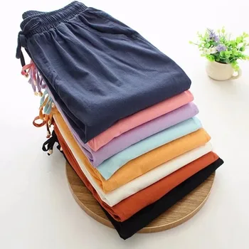 Special Offer A11 Large Size Dress Summer Wear New Style Fat mm Loose Elasticity Candy-Colored Cotton Linen Crimping Capri Pants
Special Offer A11 Large Size Dress Summer Wear New Style Fat mm Loose Elasticity Candy-Colored Cotton Linen Crimping Capri Pants