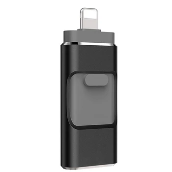 3 in 1 USB3.0 Flash Drive 128G Memory Stick External Storage for iPhone 11 Pro X XR XS MAX 6 7 8 Plus iPad Pro
3 in 1 USB3.0 Flash Drive 128G Memory Stick External Storage for iPhone 11 Pro X XR XS MAX 6 7 8 Plus iPad Pro