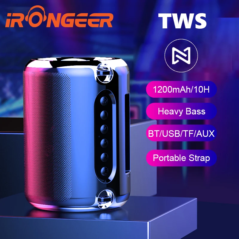 Mini Portable Wireless Bluetooth Speaker Stereo Speakerphone Radio Music Subwoofer Column Speakers for Computer with TF FM S518
Mini Portable Wireless Bluetooth Speaker Stereo Speakerphone Radio Music Subwoofer Column Speakers for Computer with TF FM S518