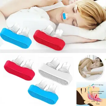 3 Color Silicone Anti Snore Nasal Dilators Apnea Aid Nose Snoring Apparatus Stop Device Snoring Devices Clip Breathing Stop B8R7 
3 Color Silicone Anti Snore Nasal Dilators Apnea Aid Nose Snoring Apparatus Stop Device Snoring Devices Clip Breathing Stop B8R7