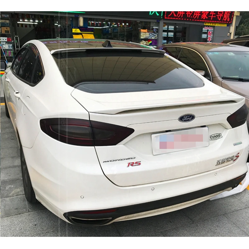 For Ford Mondeo / Fusion auto parts new models 2013 - 2017 high quality ABS material without paint and color rear wing spoiler
For Ford Mondeo / Fusion auto parts new models 2013 - 2017 high quality ABS material without paint and color rear wing spoiler