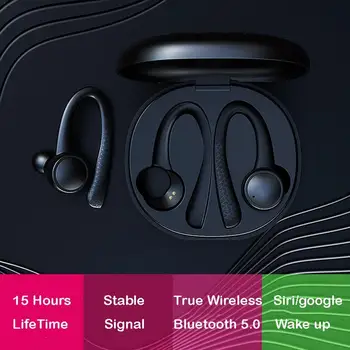 TWS Bluetooth Headset Wireless Sports Headphones Ear Earphones Stereo Hook Earbuds Running 5.0 Bluetooth With Waterproof MI R8Z7
TWS Bluetooth Headset Wireless Sports Headphones Ear Earphones Stereo Hook Earbuds Running 5.0 Bluetooth With Waterproof MI R8Z7