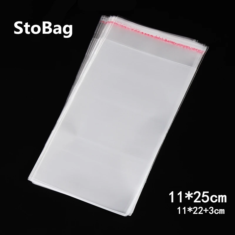 StoBag 500pcs 11*25cm Clear Self Adhesive Resealable Cellophane Cello Jewelry Packaging Self Sealing Plastic Bags Toy Gift Bag
StoBag 500pcs 11*25cm Clear Self Adhesive Resealable Cellophane Cello Jewelry Packaging Self Sealing Plastic Bags Toy Gift Bag