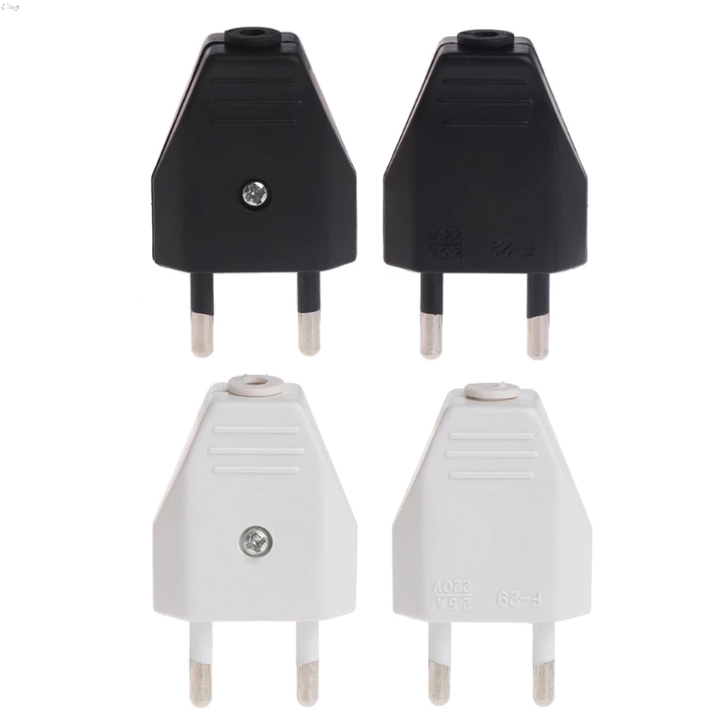 2 Pcs new type German Type European standard Power 2 Pin Plugs Network Cables 2.5A 220V Electric Contact L29K
2 Pcs new type German Type European standard Power 2 Pin Plugs Network Cables 2.5A 220V Electric Contact L29K