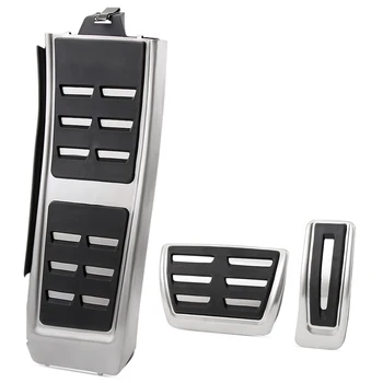 High Quality Stainless Steel Gas Brake Foot Pedal Cap Kit For Audi A4 B8 A6 A7 A8 S4 RS4,A5 S5 RS5 8T,Q5 SQ5 8R ,Car styling 
High Quality Stainless Steel Gas Brake Foot Pedal Cap Kit For Audi A4 B8 A6 A7 A8 S4 RS4,A5 S5 RS5 8T,Q5 SQ5 8R ,Car styling