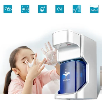 2020 Induction Sensor Foaming Soap Dispenser Infrared Foaming Hand Washer Waterproof Soap Dispensers For Bathroom/Kitchen
2020 Induction Sensor Foaming Soap Dispenser Infrared Foaming Hand Washer Waterproof Soap Dispensers For Bathroom/Kitchen