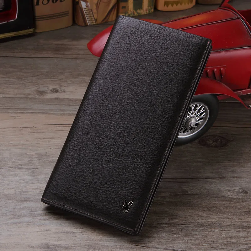 Shoppe Genuine Product New Style PLAYBOY Wallet Men Cowhide Fashion Genuine Leather Students Youth Leather Wallet
