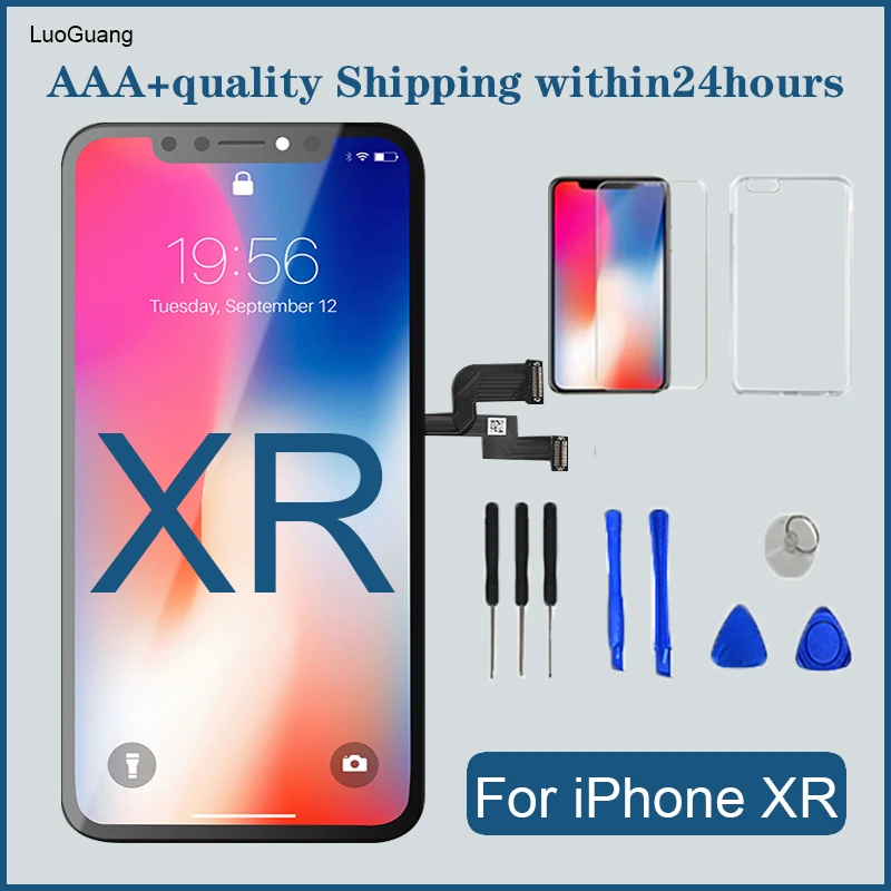 AAA+ For iPhoneXR XSM LCD OLED Sceen Replacement Display With3D Touch Assembly True Tone No Dead Pixel Screen Replacement Displa
AAA+ For iPhoneXR XSM LCD OLED Sceen Replacement Display With3D Touch Assembly True Tone No Dead Pixel Screen Replacement Displa