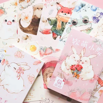 30 pcs /Pack Kawaii Rabbit Fox Cartoon Animals Paper Postcards Greeting Cards
30 pcs /Pack Kawaii Rabbit Fox Cartoon Animals Paper Postcards Greeting Cards