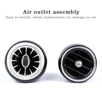 Turbine outlet LED lights for W205 GLC Mercedes benz C GLC class front air condition vent inlet center console ambient lights
Turbine outlet LED lights for W205 GLC Mercedes benz C GLC class front air condition vent inlet center console ambient lights