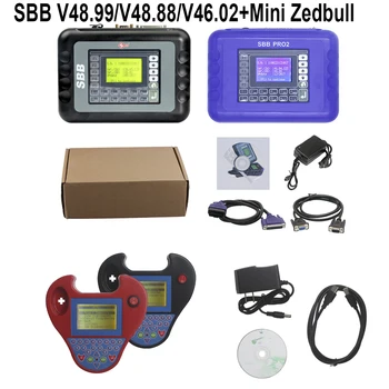 SBB Pro2 V48.99 V48.88 V46.02 Mini Zedbull Auto Key Programmer SBB Pro 2 48.99 48.88 Zed Bull OBD Key Transponder Car Keys Maker 
SBB Pro2 V48.99 V48.88 V46.02 Mini Zedbull Auto Key Programmer SBB Pro 2 48.99 48.88 Zed Bull OBD Key Transponder Car Keys Maker