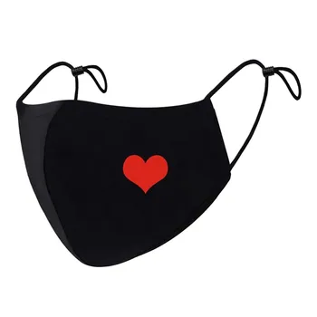 Mascarilla Reutilizable Cotton Facemask Heart-shape Print Washable Reusable Mouth-muffleskin Care Face Cover Масkа Cosplay
Mascarilla Reutilizable Cotton Facemask Heart-shape Print Washable Reusable Mouth-muffleskin Care Face Cover Масkа Cosplay