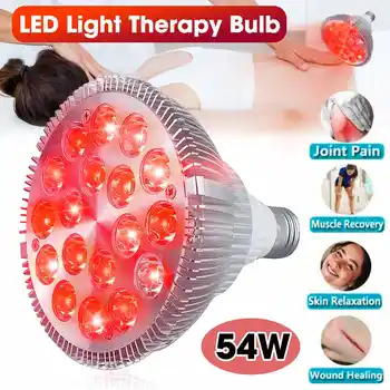 New Pain Relief 660nm 850nm 54W Red Near Infrared LED Light Therapy Regeneration Health Care Pain Relief Bulb Infrared Lamp
New Pain Relief 660nm 850nm 54W Red Near Infrared LED Light Therapy Regeneration Health Care Pain Relief Bulb Infrared Lamp