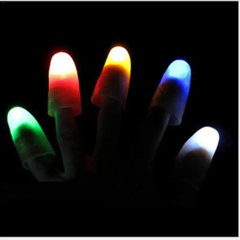 Finger Light 2pcs Light Up Thumbs Toy LED Flashing Props Gifts Children Toys Novelty Luminous Light Trick E5Z0
Finger Light 2pcs Light Up Thumbs Toy LED Flashing Props Gifts Children Toys Novelty Luminous Light Trick E5Z0