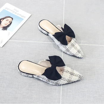2020 Summer New Style Muller Closed-toe Women's Versatile Outer Wear Pointed-Toe Lazy Flat Top Shoes WOMEN'S Slippers
2020 Summer New Style Muller Closed-toe Women's Versatile Outer Wear Pointed-Toe Lazy Flat Top Shoes WOMEN'S Slippers