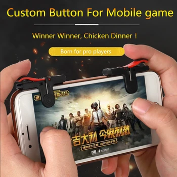 SLILE PUBG Mobile Quick Shooting Gamepad L1R1 Shooter Joystick Game Trigger Button Fire PUBG Gamepad Phone Game for Android IOS
SLILE PUBG Mobile Quick Shooting Gamepad L1R1 Shooter Joystick Game Trigger Button Fire PUBG Gamepad Phone Game for Android IOS