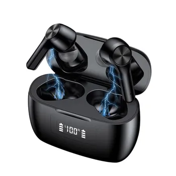 T9 TWS Wireless Bluetooth 5.0 Earphones Charging Case LED Display Waterproof Earphone Auto Pairing Pro Earbuds for smart phones
T9 TWS Wireless Bluetooth 5.0 Earphones Charging Case LED Display Waterproof Earphone Auto Pairing Pro Earbuds for smart phones