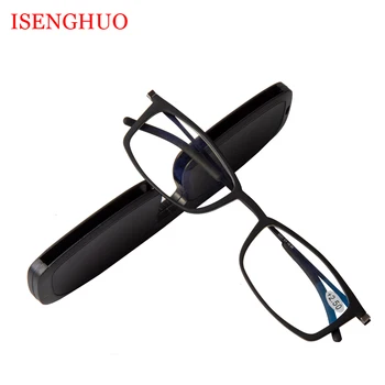 Mini Anti-Blue Light Reading Glasses Rectangular Shape Ultra-Light With Easy Carry Key Chain Case Prescription Glasses 1.0-3.5
Mini Anti-Blue Light Reading Glasses Rectangular Shape Ultra-Light With Easy Carry Key Chain Case Prescription Glasses 1.0-3.5