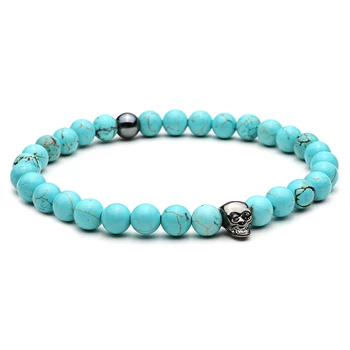 Mcllroy skull bracelet men 6mm nature round stone beads bracelets charms bracelet women couple man jewelry punk bracciali uomo
Mcllroy skull bracelet men 6mm nature round stone beads bracelets charms bracelet women couple man jewelry punk bracciali uomo