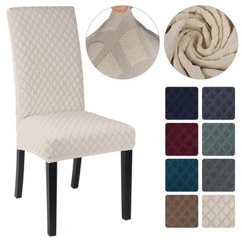 1/2/4/6 Pcs Jacquard Plain Dining Chair Cover Protector Elastic Dining Room Chair Cover Washable Stretch Seat Cover muilt-colors
1/2/4/6 Pcs Jacquard Plain Dining Chair Cover Protector Elastic Dining Room Chair Cover Washable Stretch Seat Cover muilt-colors