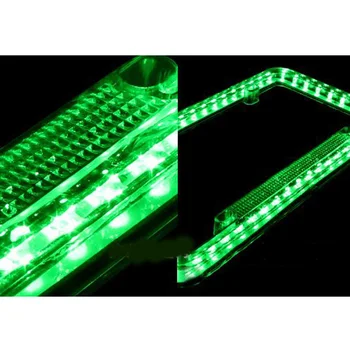 1pc Universal 54LED Car Front Rear License Plate Frame Holder W/ Screw Kit 12V Green ABS Practical Car Accessories
1pc Universal 54LED Car Front Rear License Plate Frame Holder W/ Screw Kit 12V Green ABS Practical Car Accessories