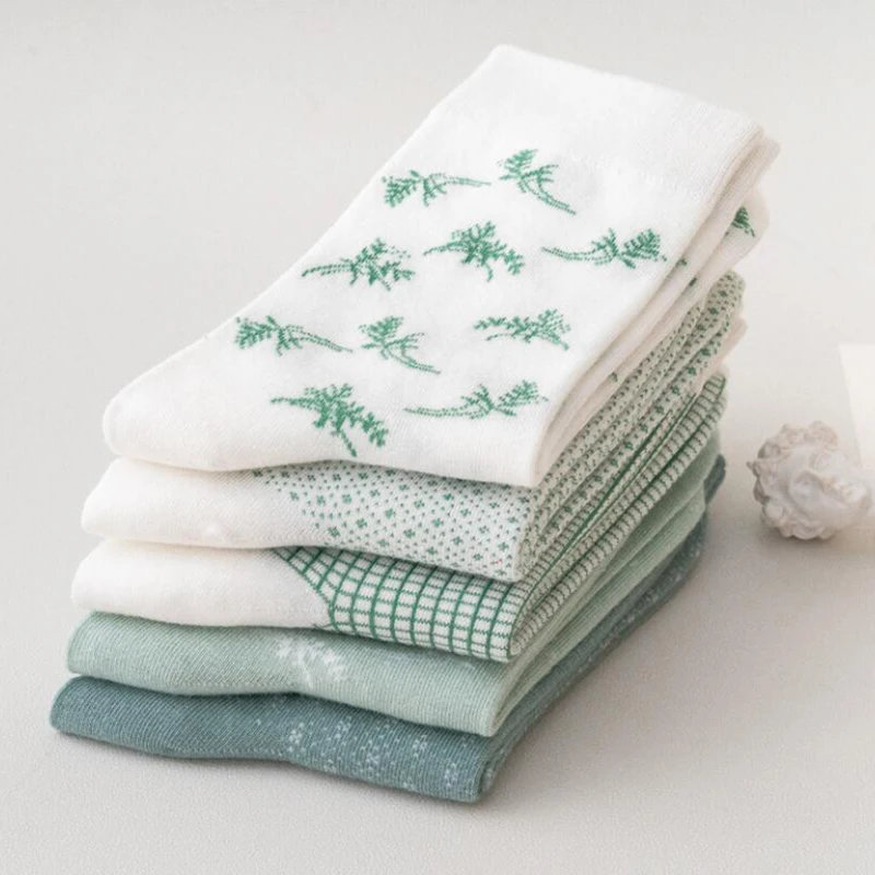 All Fresh Green 5 Patterns Lattice Small Waves Matcha Spring Summer Skateboard Lady Girl Women Fashion Socks Casual
All Fresh Green 5 Patterns Lattice Small Waves Matcha Spring Summer Skateboard Lady Girl Women Fashion Socks Casual