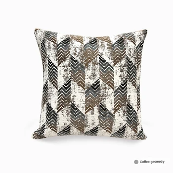 Geometric Cushion Cover Plant Yarn-dyed Jacquard Sofa Pillowcase Home Decorative Decoration For Abstract Pillowcase Room Living
Geometric Cushion Cover Plant Yarn-dyed Jacquard Sofa Pillowcase Home Decorative Decoration For Abstract Pillowcase Room Living