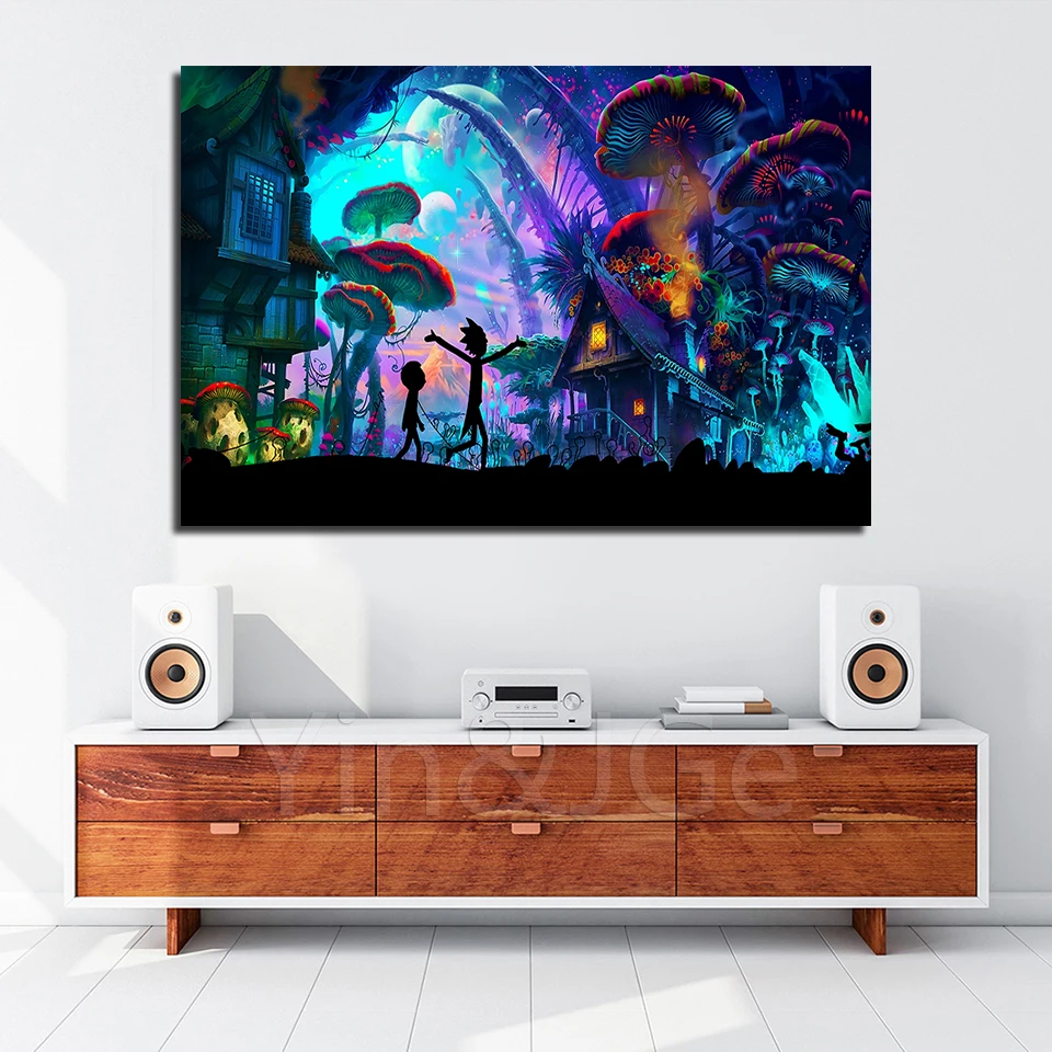 Wall Artwork Canvas Modular Anime TV Play Pictures Scenery Poster Home Decor Rick And Morty Painting HD Prints Kids Room Frame 
Wall Artwork Canvas Modular Anime TV Play Pictures Scenery Poster Home Decor Rick And Morty Painting HD Prints Kids Room Frame
