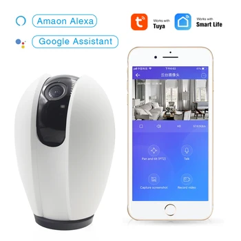 New 360 Degree 1080P Eye Wifi Camera Panorama View Two Way Audio Motion Detection by IOS Android Tuya APP 10m IR distance
New 360 Degree 1080P Eye Wifi Camera Panorama View Two Way Audio Motion Detection by IOS Android Tuya APP 10m IR distance