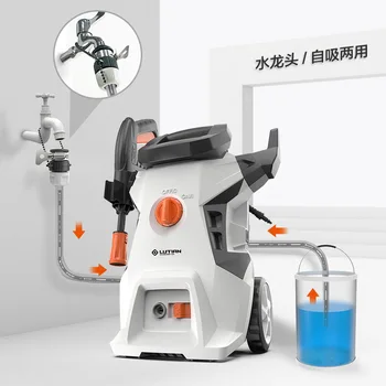 GUNDAM-G4B household high pressure washing machine portable car washer 220V 50Hz 1.5KW 110bar 9L/min vehicle floor wall cleaning
GUNDAM-G4B household high pressure washing machine portable car washer 220V 50Hz 1.5KW 110bar 9L/min vehicle floor wall cleaning