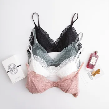 French Style Bra Silk Velvet with Thin Shoulder Strap Bra Girl Small Chest Triangle Cup Without Steel Ring Sexy Underwear Bra
French Style Bra Silk Velvet with Thin Shoulder Strap Bra Girl Small Chest Triangle Cup Without Steel Ring Sexy Underwear Bra
