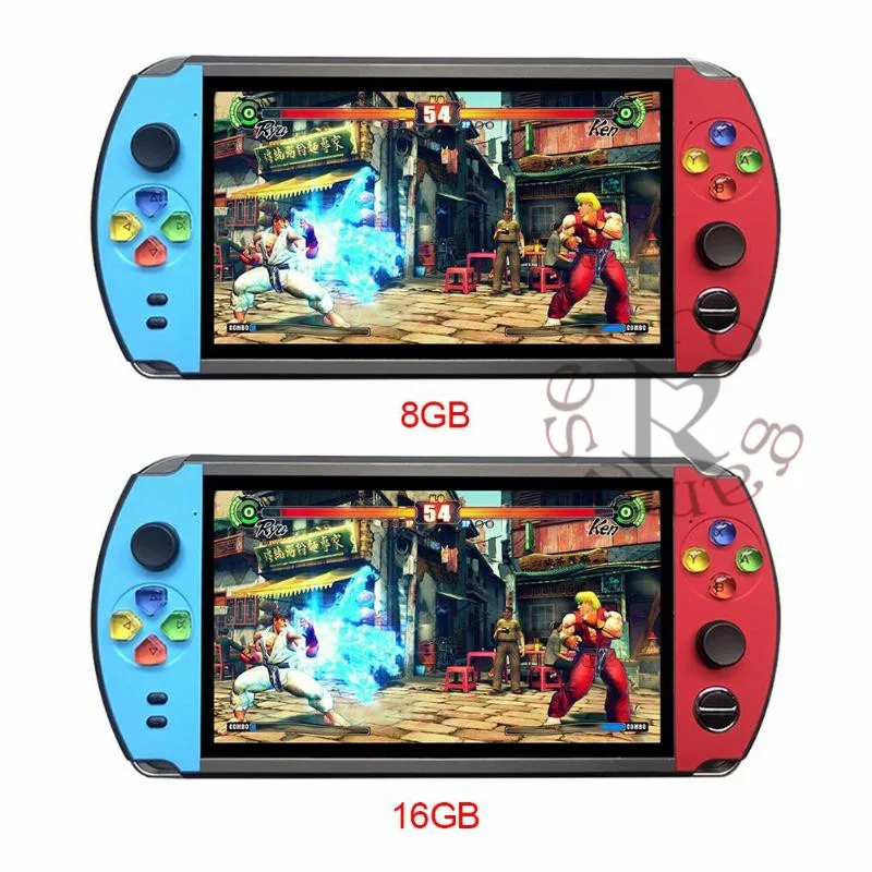 Powkiddy X19 nostalgic retro HD 7 inch large screen handheld game console double rocker design for FC arcade CPS NEOGEO
Powkiddy X19 nostalgic retro HD 7 inch large screen handheld game console double rocker design for FC arcade CPS NEOGEO