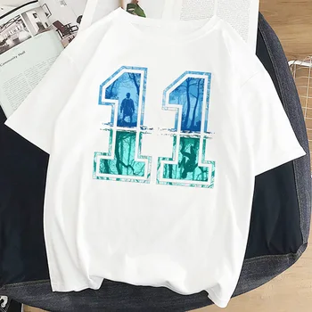2020 Women's T Shirt Eleven Fashion Print Top Female T-shirt Summer Casual Arajuku Streetwear White Tops Short Clothes
2020 Women's T Shirt Eleven Fashion Print Top Female T-shirt Summer Casual Arajuku Streetwear White Tops Short Clothes