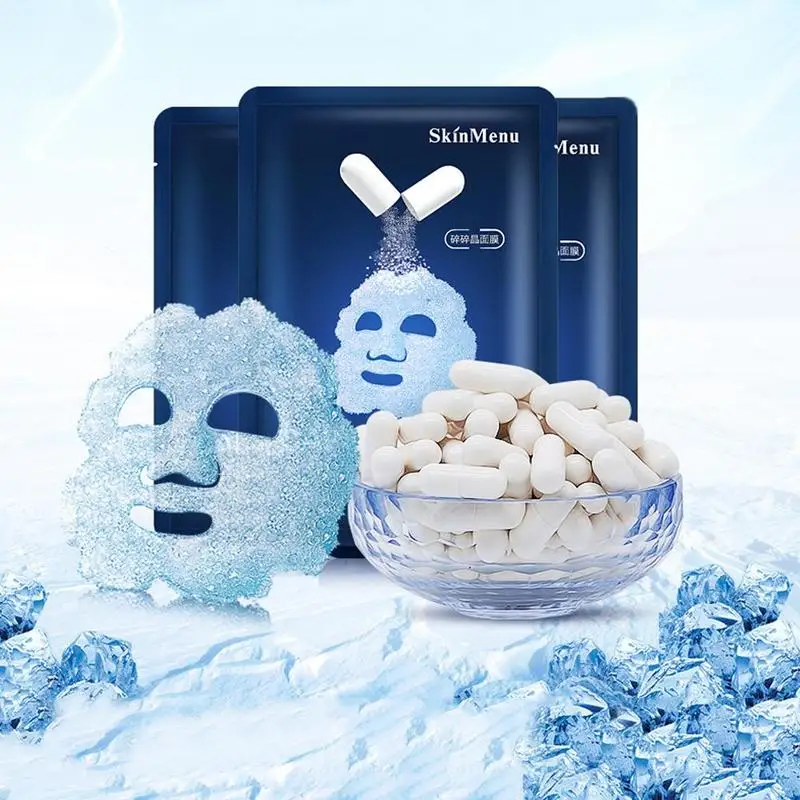 1pcs Collagen Active Peptide Crystal Hydrating Mask Anti Aging Rejuvenation Moisturizing Shrinks Pore After Repair Capsule Masks
1pcs Collagen Active Peptide Crystal Hydrating Mask Anti Aging Rejuvenation Moisturizing Shrinks Pore After Repair Capsule Masks
